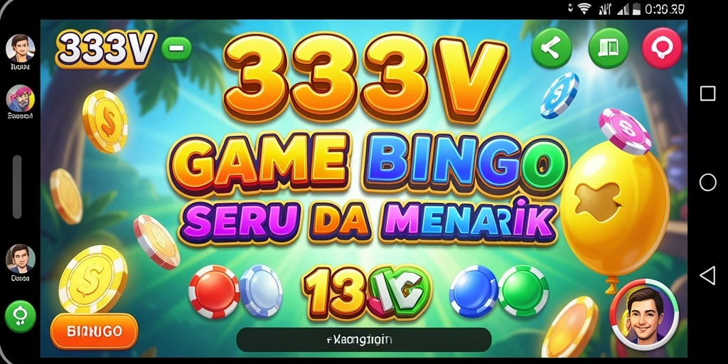 Tampilan gameplay menarik dari 333V dengan elemen Bingo.