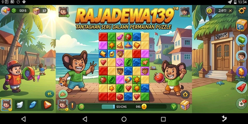 Tampilkan gameplay menarik dan tantangan seru di RAJADEWA138.